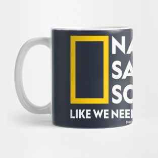 National Sarcasm Society (Front & Back) Mug